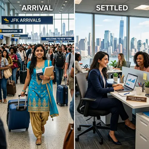 Contrasting Effects of Female Immigration: Stories Interconnected