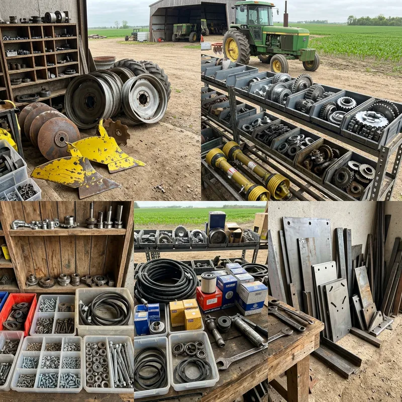 Agricultural Spare Parts - Essential Components for Farm Machinery
