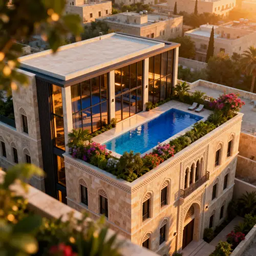 Luxury 5-Story Building in Salqin, Idlib, Syria