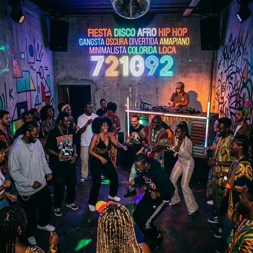 Fiesta Disco Afro Hip Hop Gangsta Loca