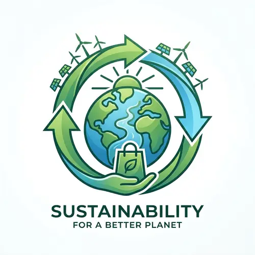 Sustainable Logo Design: Recycling, Energy & Ethical Consumerism