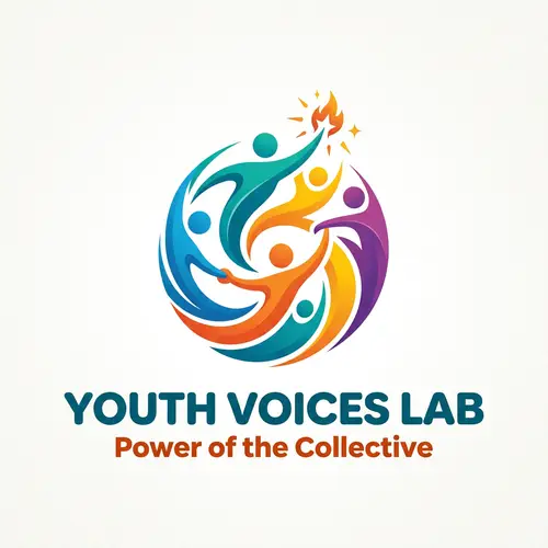 Youth Voices Lab - Power of the Collective Logo Design