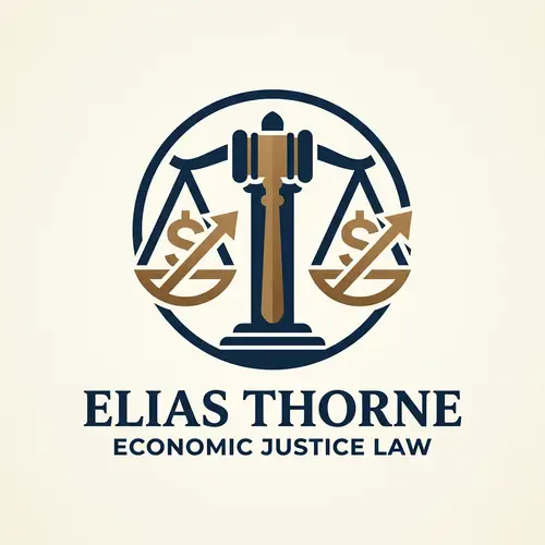 Professional Lawyer Logo Design | Economic Justice Expert