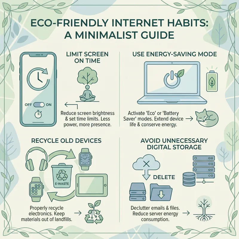 Eco-Friendly Internet Habits: Minimalist Design Tips