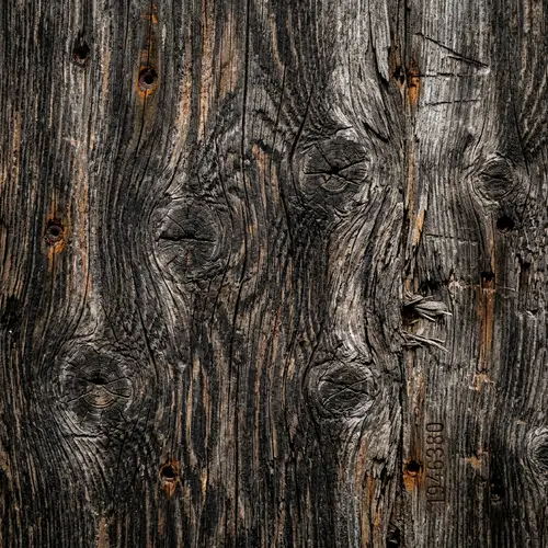 Aggressive Wood Texture: A Unique Design Element