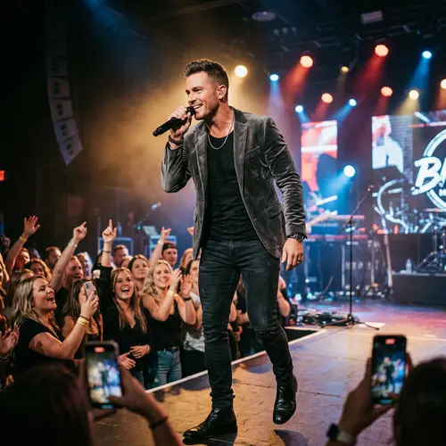 Charismatic Singer Performing Live | Concert Show