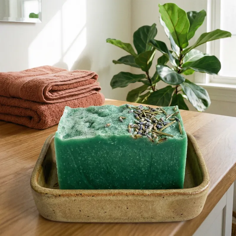 Organic Solid Soap: Lavender & Rosemary Blend