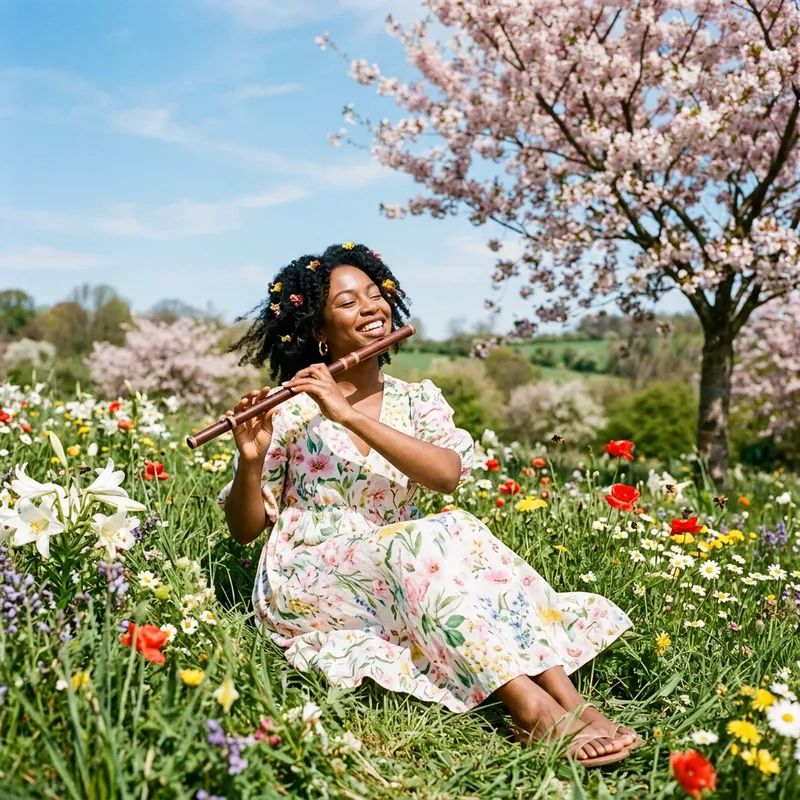 Spring Beat: Capturing the Essence of Welcoming Spring