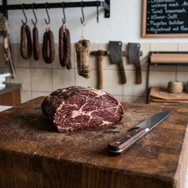 Delicious Donkey Meat Cuts | Savory Butcher Shop Delicacy