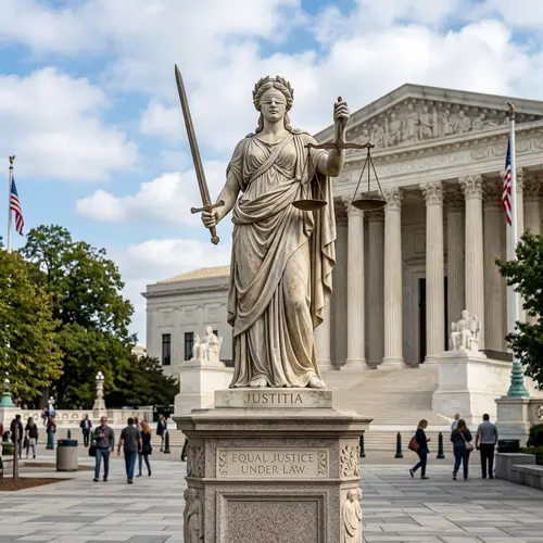 Lady Justice: Symbol of Fairness and Law