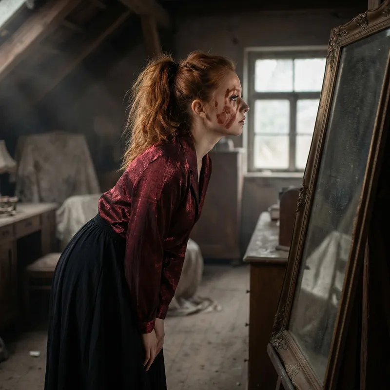 Mysterious 18-Year-Old with Red Braided Hair: A Tale of Drama and Intrigue