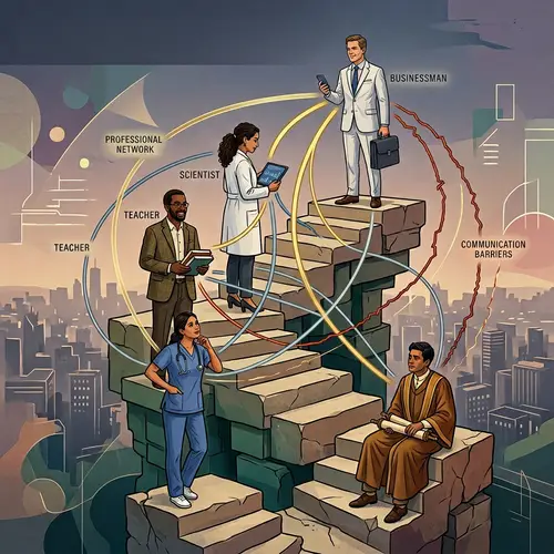 Social Status and Relationship Dynamics: An Abstract Concept Visualization