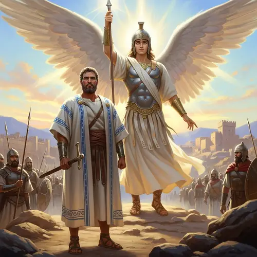 Joshua and the Angel Michael: Biblical Encounter