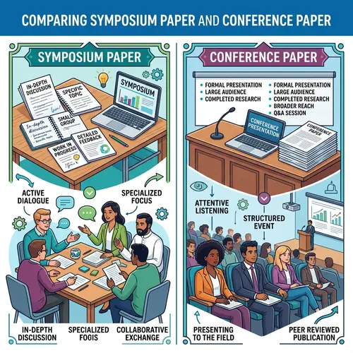 Symposium Paper vs Conference Paper: Key Differences Explained