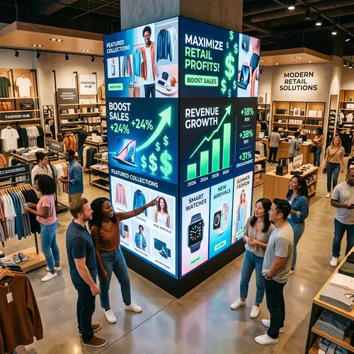 Maximize Retail Profits with Video Wall Marketing