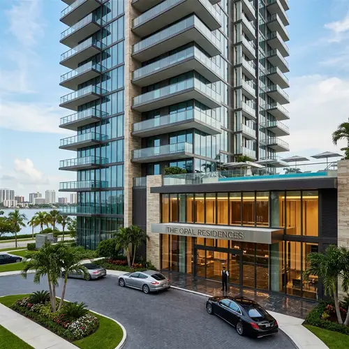 Luxury Condo Exterior - Modern Living
