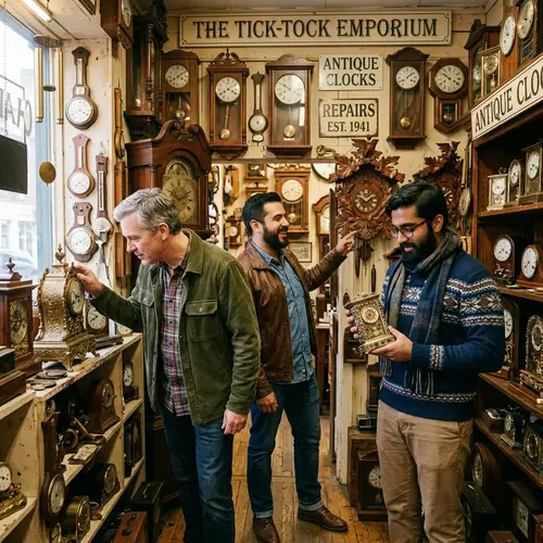 Explore Vintage Clocks with Diverse Insights