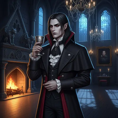 Gothic Vampire: Dark Elegance Unleashed