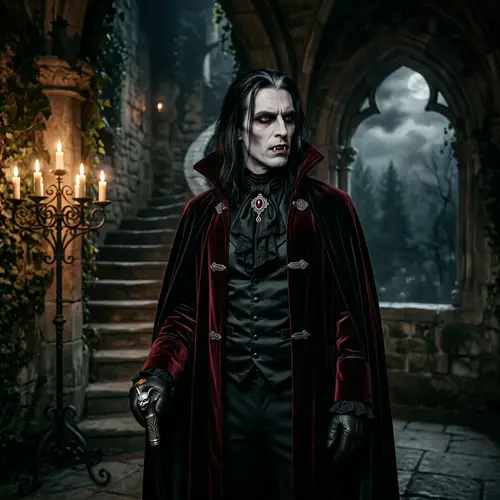 Gothic Vampire: Dark Elegance Unleashed