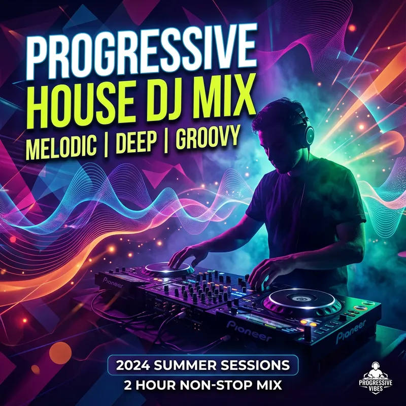 DJ HARRIS – Progressive House Mix Thumbnail 2025