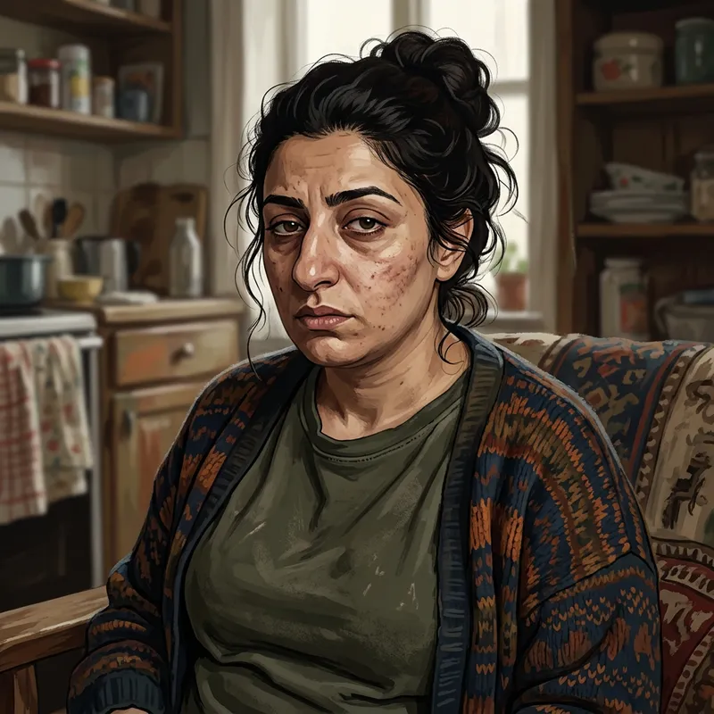 Unconventional Middle Eastern Woman | Stark & Imperfect Beauty