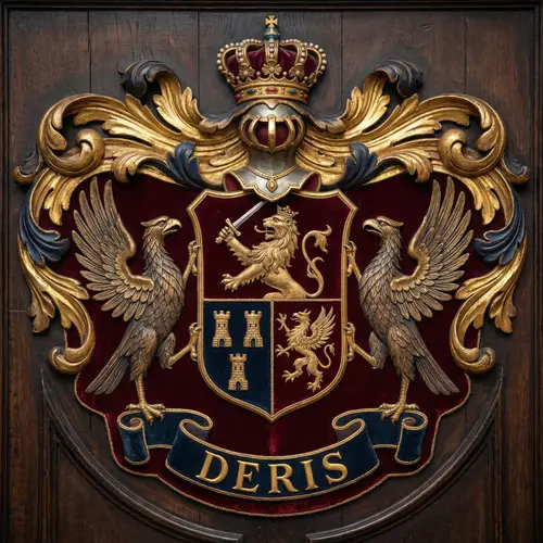 Deris Family Crest - A Symbol of Strength and Heritage
