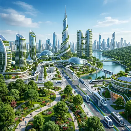 Futuristic Country: A Vision of Harmony