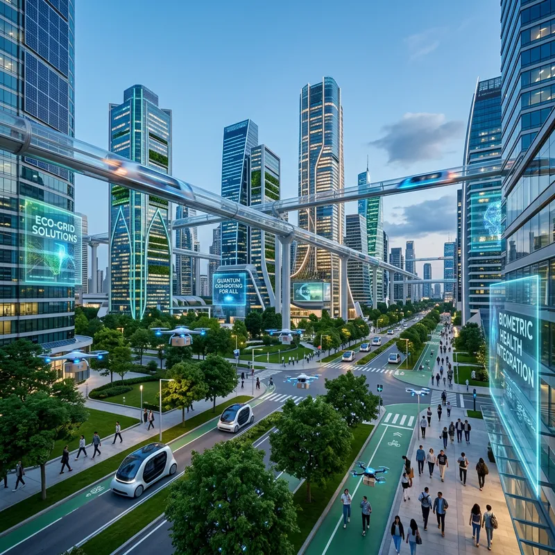 Flourishing Future Country - Advanced Technology & Sustainability