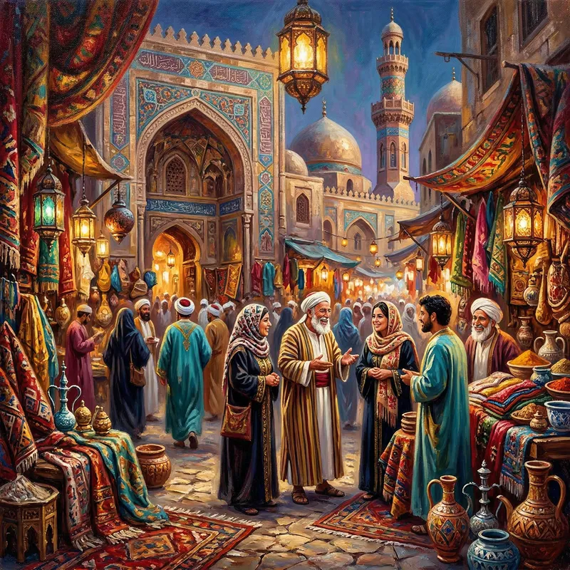 Explore the Vibrant Middle Eastern Market Scene