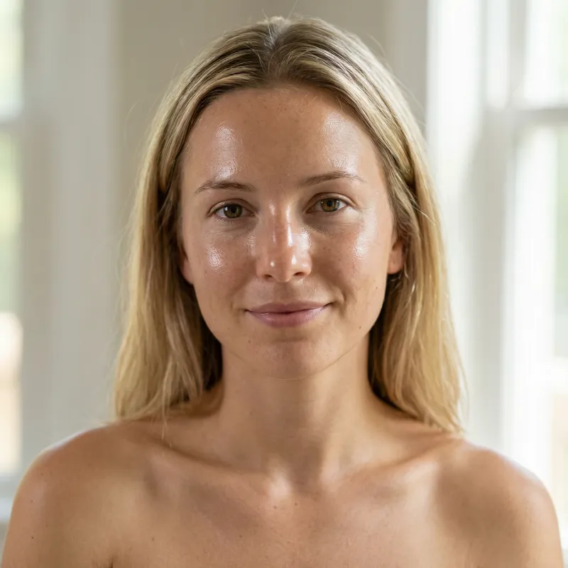 Stunning Hyperrealistic Portrait of a Blonde Woman