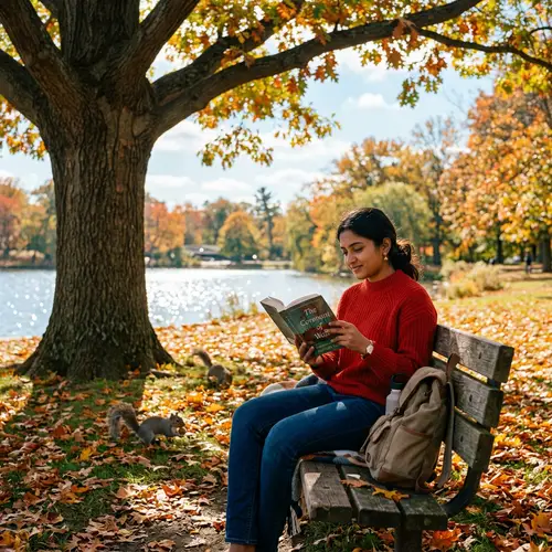 Peaceful Moments: Alone in the Park