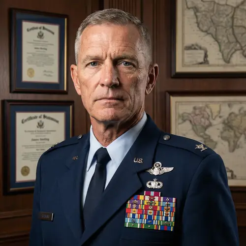 Veteran Military Officer: Authority and Discipline | Wisdom and Courage