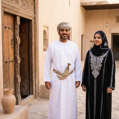 Explore Omani Cultural Heritage in Traditional Attire