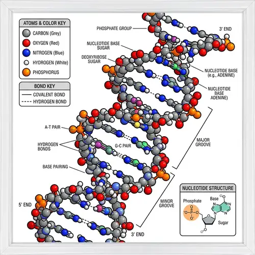 Molecula: Stunning 3D Molecular Illustration