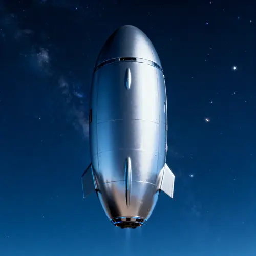 Capsule-Shaped Spaceship Design Ideas