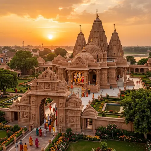 Stunning Ram Mandir: Grand Hindu Temple Architecture