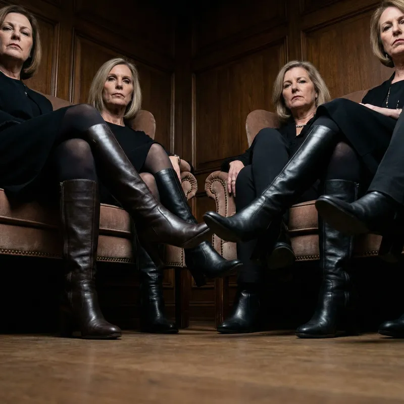 Dominant Mistresses in Heels: A Foot Fetish Experience