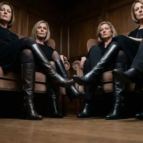 Dominant Mistresses in Heels: A Foot Fetish Experience