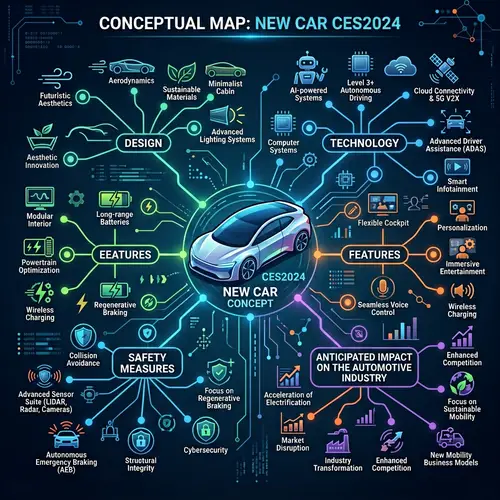 Conceptual Map of New Car CES2024