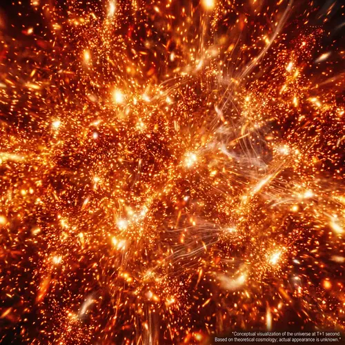 Primordial Universe One Second Old