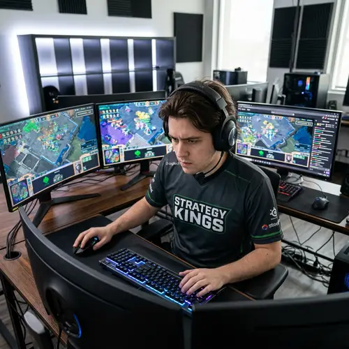 Professional eSports Player: Strategy and Speed