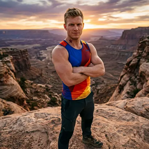 Strongest Character in Joe Joe | Muscular Blonde-Haired Man