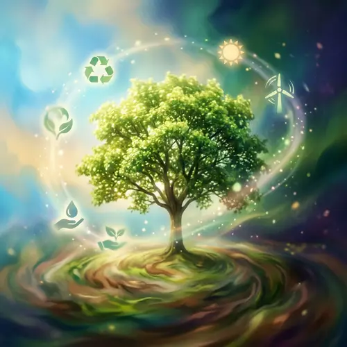 Enhancing Environmental Protection Through Abstract Art