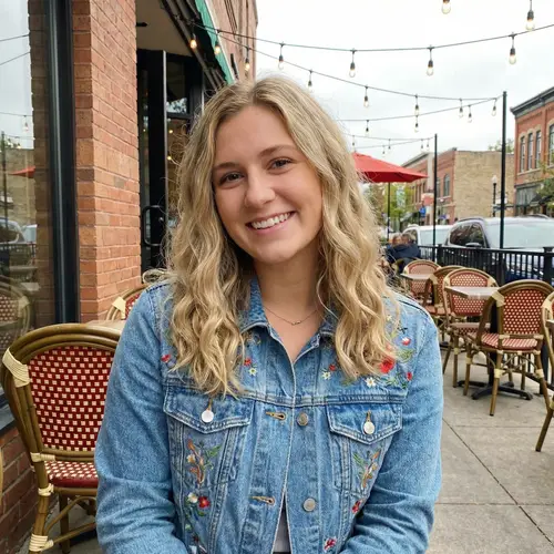 18-Year-Old Blonde Female Portrait