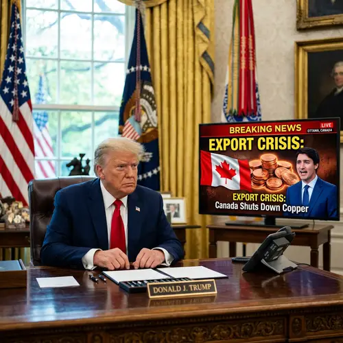 Trump's Oval Office: Canada Export Crisis Alert