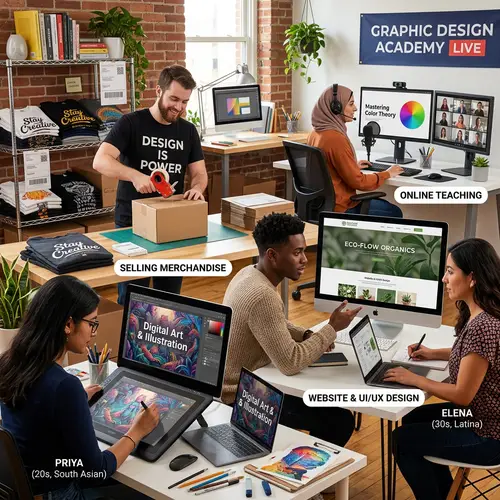 Best Ways to Make Money from Graphic Design - Creative Income Strategies