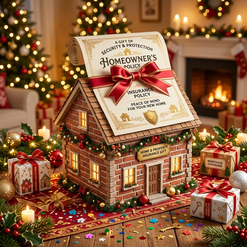 Real Estate Insurance Gift | House Symbolism