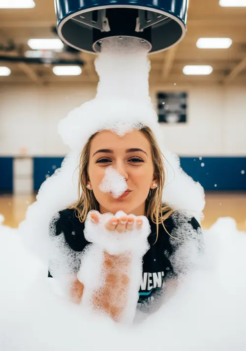 Exciting Foam Party Photoshoot Experience