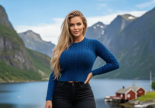 Stunning Norwegian Girl: Beauty Redefined