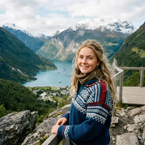 Stunning Norwegian Girl: Beauty Redefined